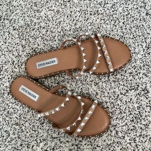 Steve Madden sandals with rhinestones